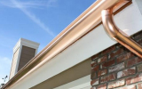 Gutter material copper