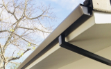 Gutter style flat face